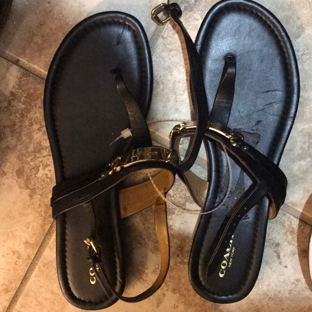 Coach sandals